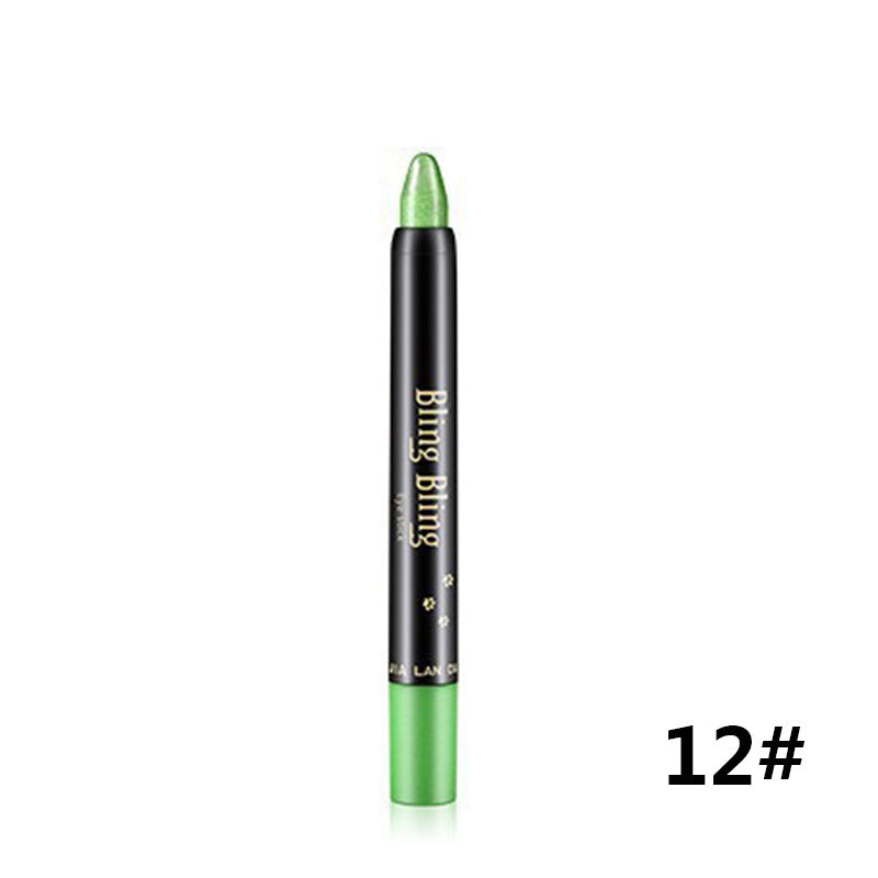 Pearlescent Gel Pen 15 Color Eye Shadow Pen