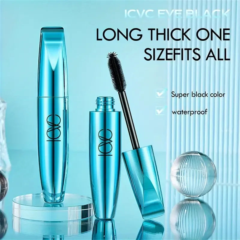 Waterproof 4D Silk Fiber Mascara - Long-Lasting