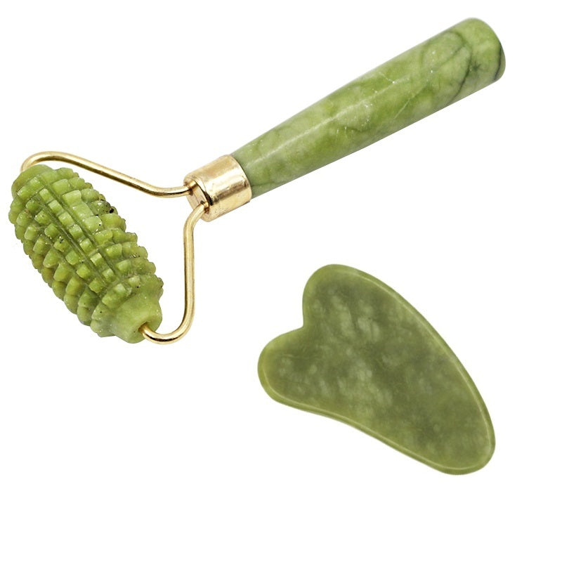 3-In-1 Jade Roller And Gua Sha Set,