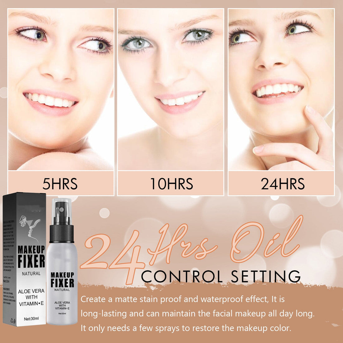 Mist Lasting Makeup Natural Mist Face Refreshing