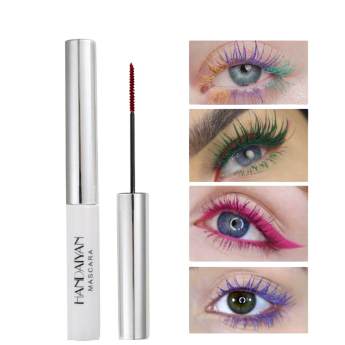 Color mascara for thick curls