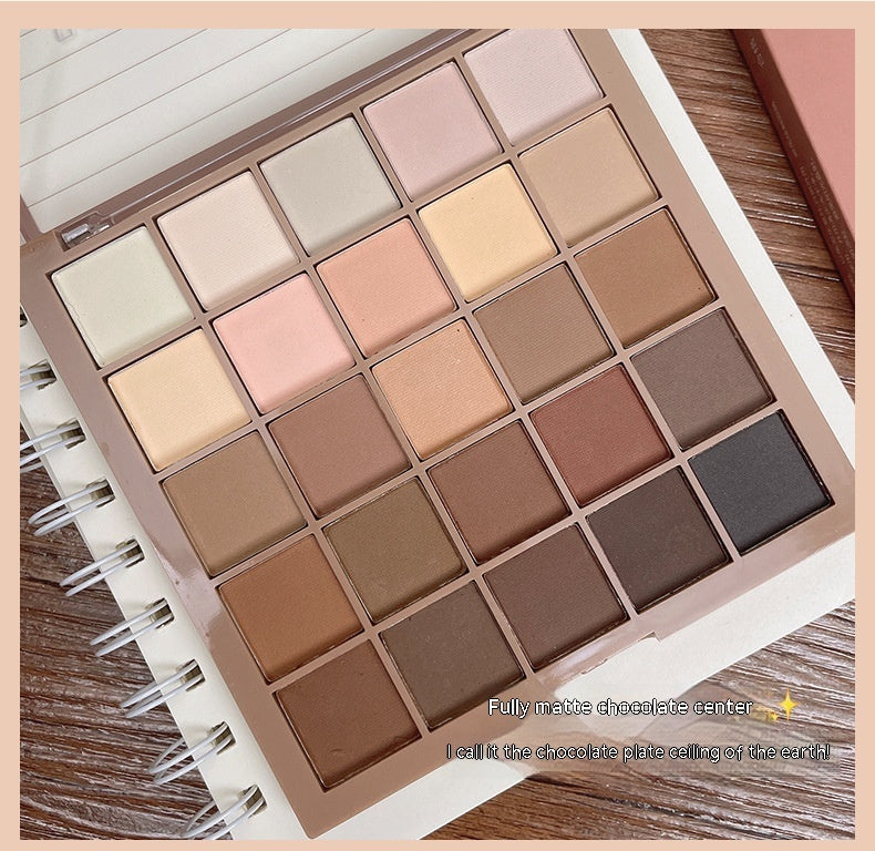 25 Colors Earthy Brown Makeup Eyeshadow Palette