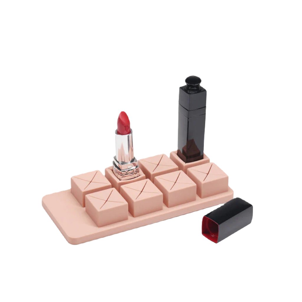 Creative Chocolate Lipstick Makeup Organizer