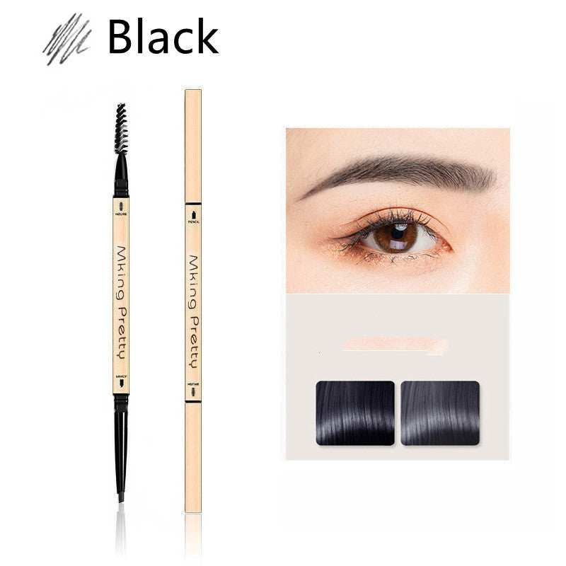 Double-headed Triangle Ultra-fine Double-headed Eyebrow Pencil